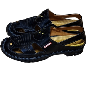 Clohco Men's Men's Leather Casual Shoes 12,‎ NEW